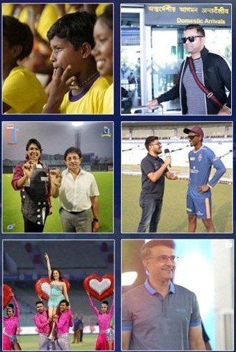 Bengal Pro T20 League fans, officials and performers