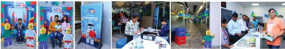 TODAS: Lego photo wall, giveaways stand and workshops