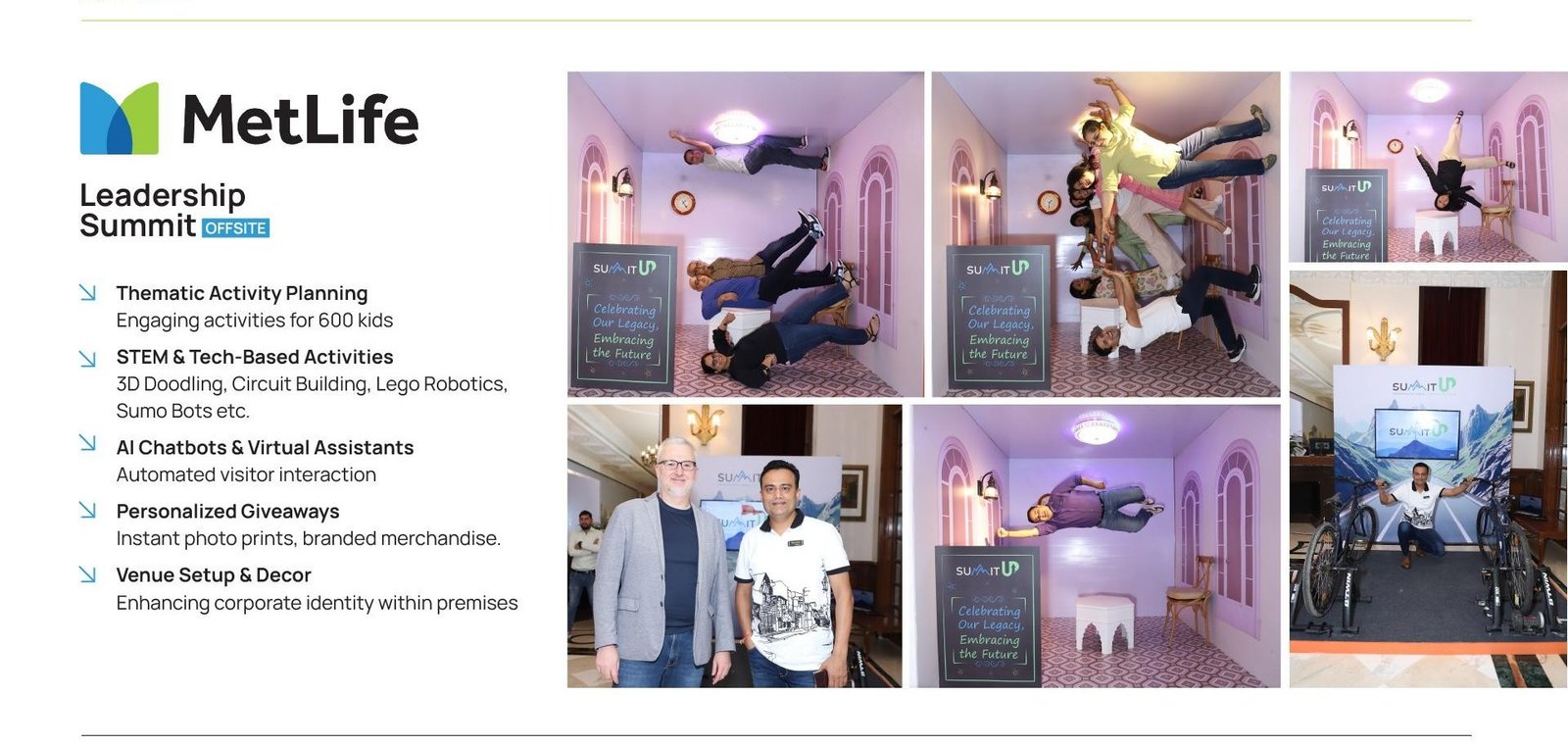 MetLife Leadership Summit portfolio page